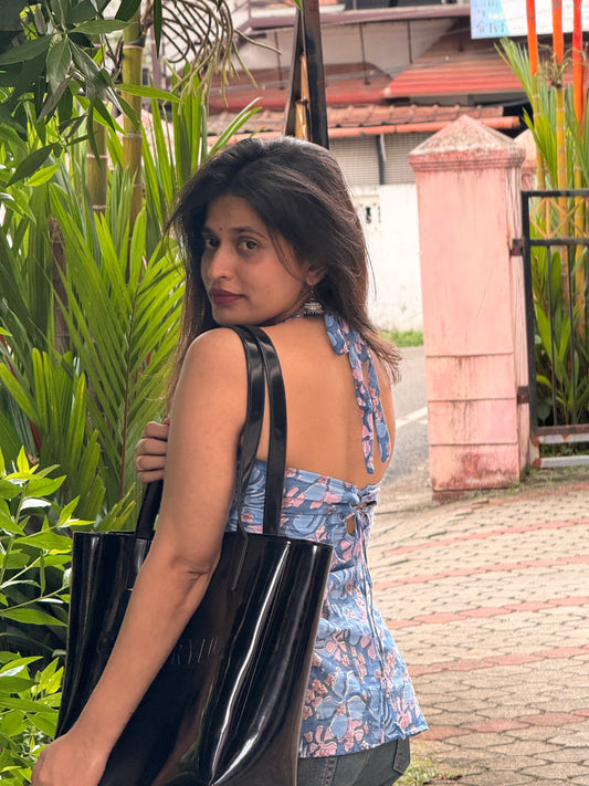 Maya - Hand Block Printed Short Kurti