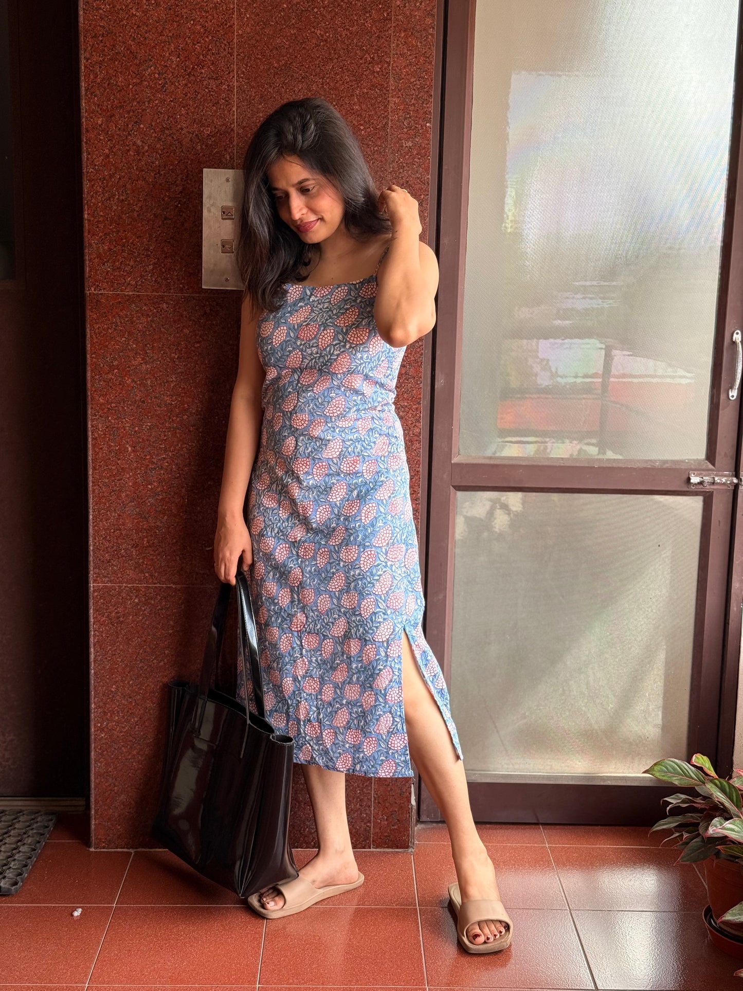Tara- Hand Block Printed Dress